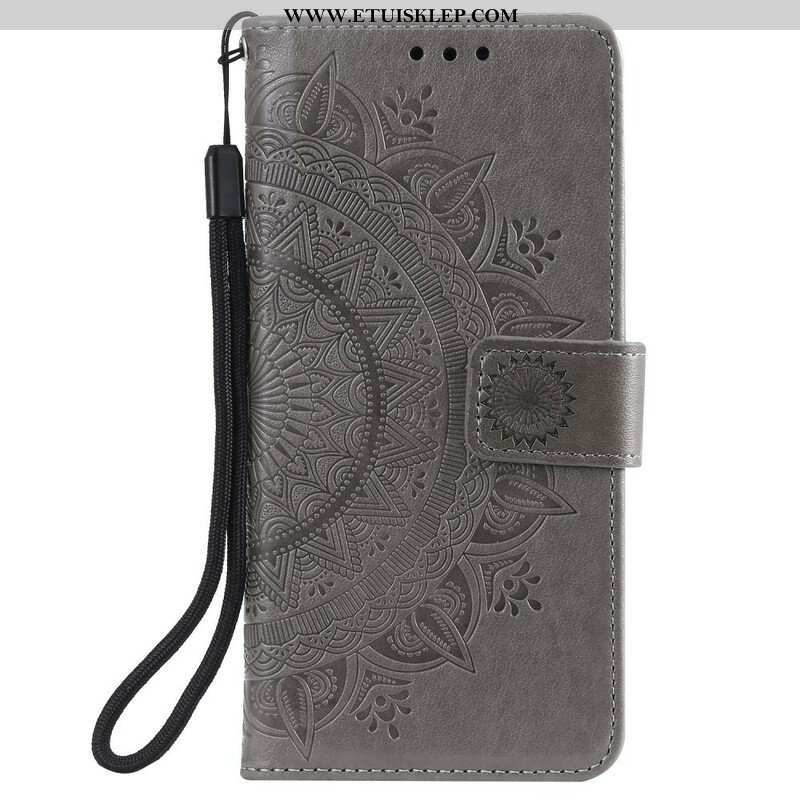 Etui Folio do iPhone 13 Mini Mandala Słońca